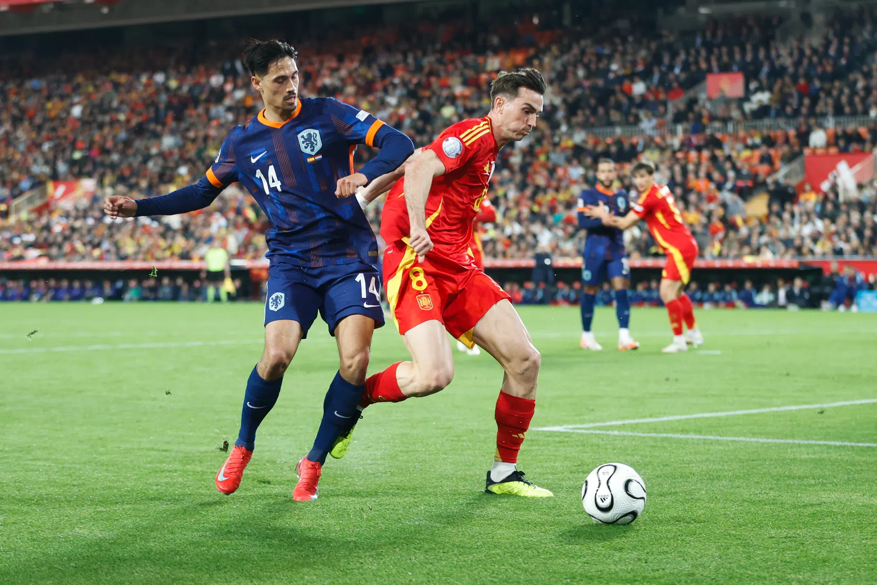 Wedstrijdverslag Spanje - Nederland Nations League kwartfinale | VoetbalNieuws