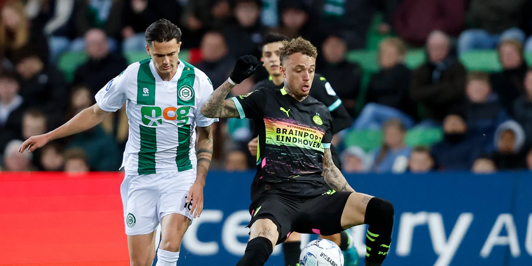 PSV legt taai FC Groningen over de knie en versterkt de tweede plek
