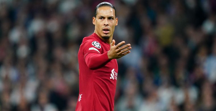 Van Dijk hint op langer verblijf bij Liverpool