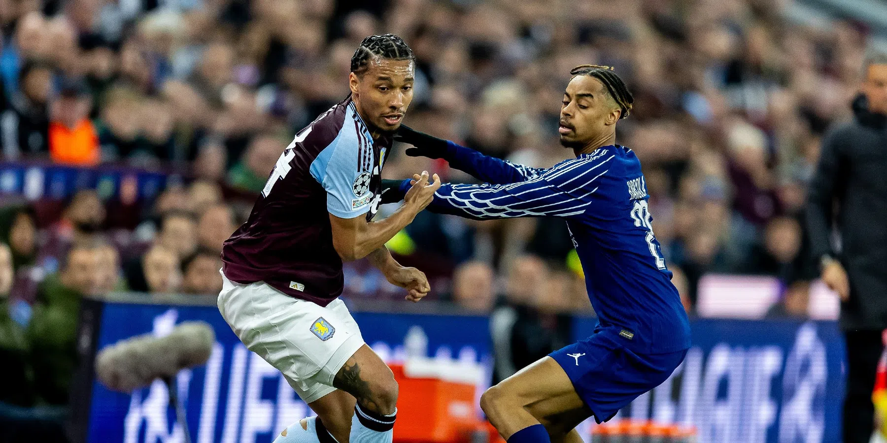Aston Villa strijdend ten onder in de Champions League