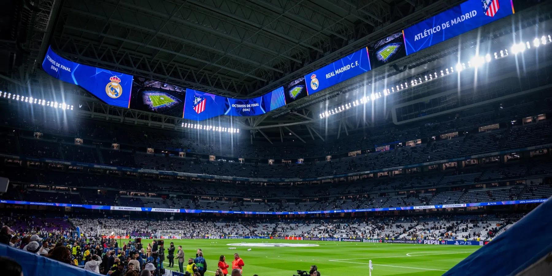 Wat is de capaciteit van Estadio Santiago Bernabéu?