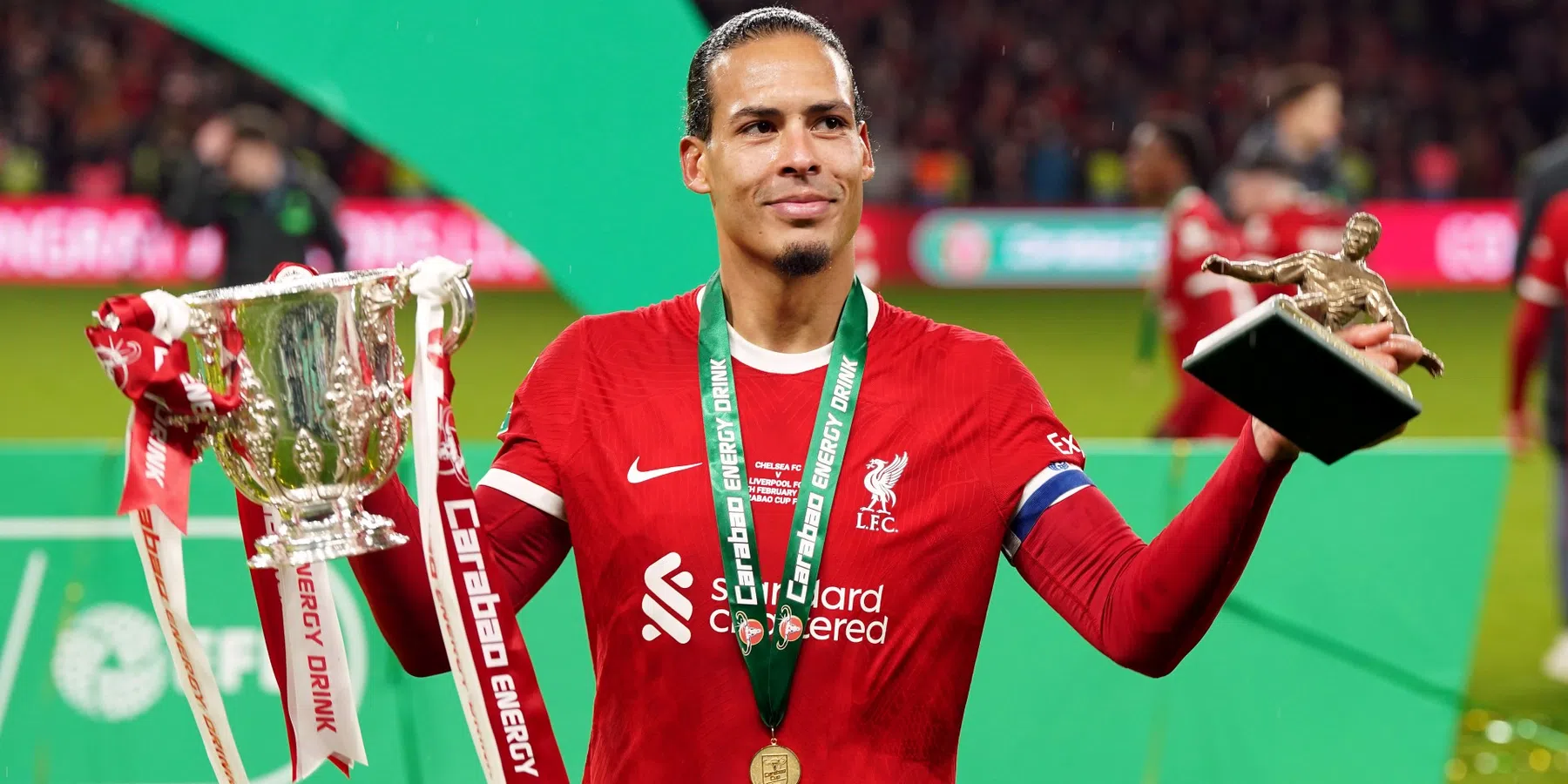 Op jacht naar meer: deze prijzen won Van Dijk als speler van Liverpool