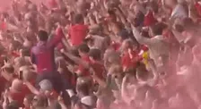 De beelden: Anfield op zijn kop, Slot springt mee met publiek