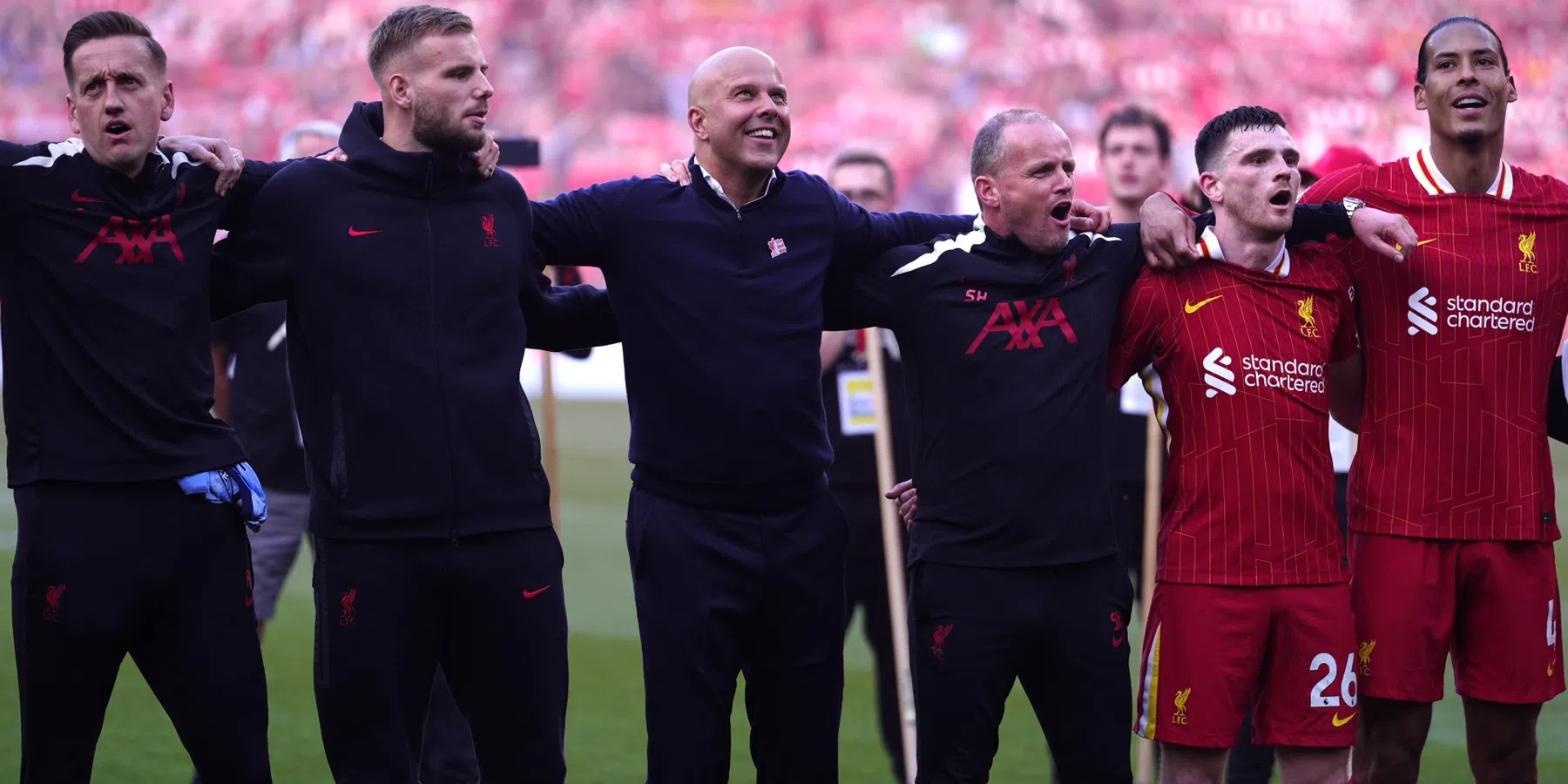 Dit is wanneer Liverpool gehuldigd wordt na het winnen van de Premier League