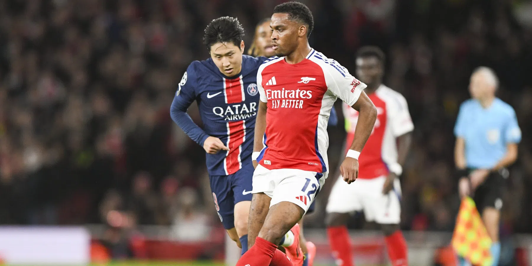 Opstellingen Arsenal en PSG: Timber start, Parijzenaren met vertrouwde namen