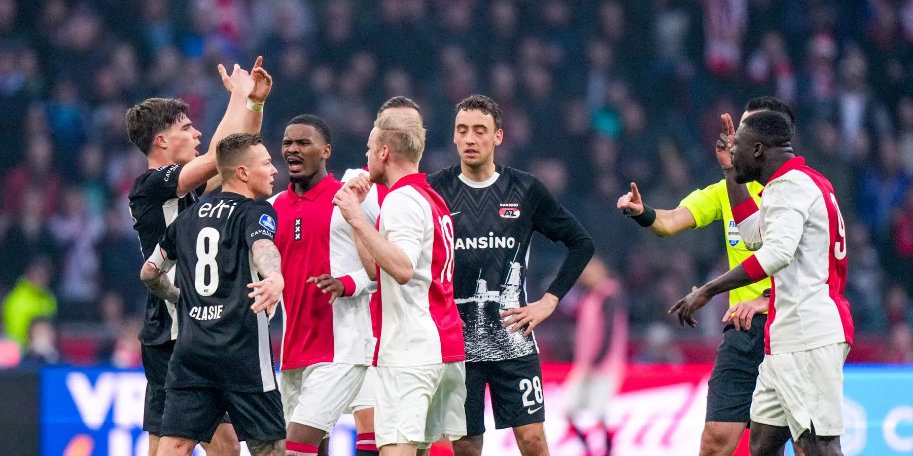 Aanklager zet in op drie duels schorsing voor Goes, AZ niet akkoord