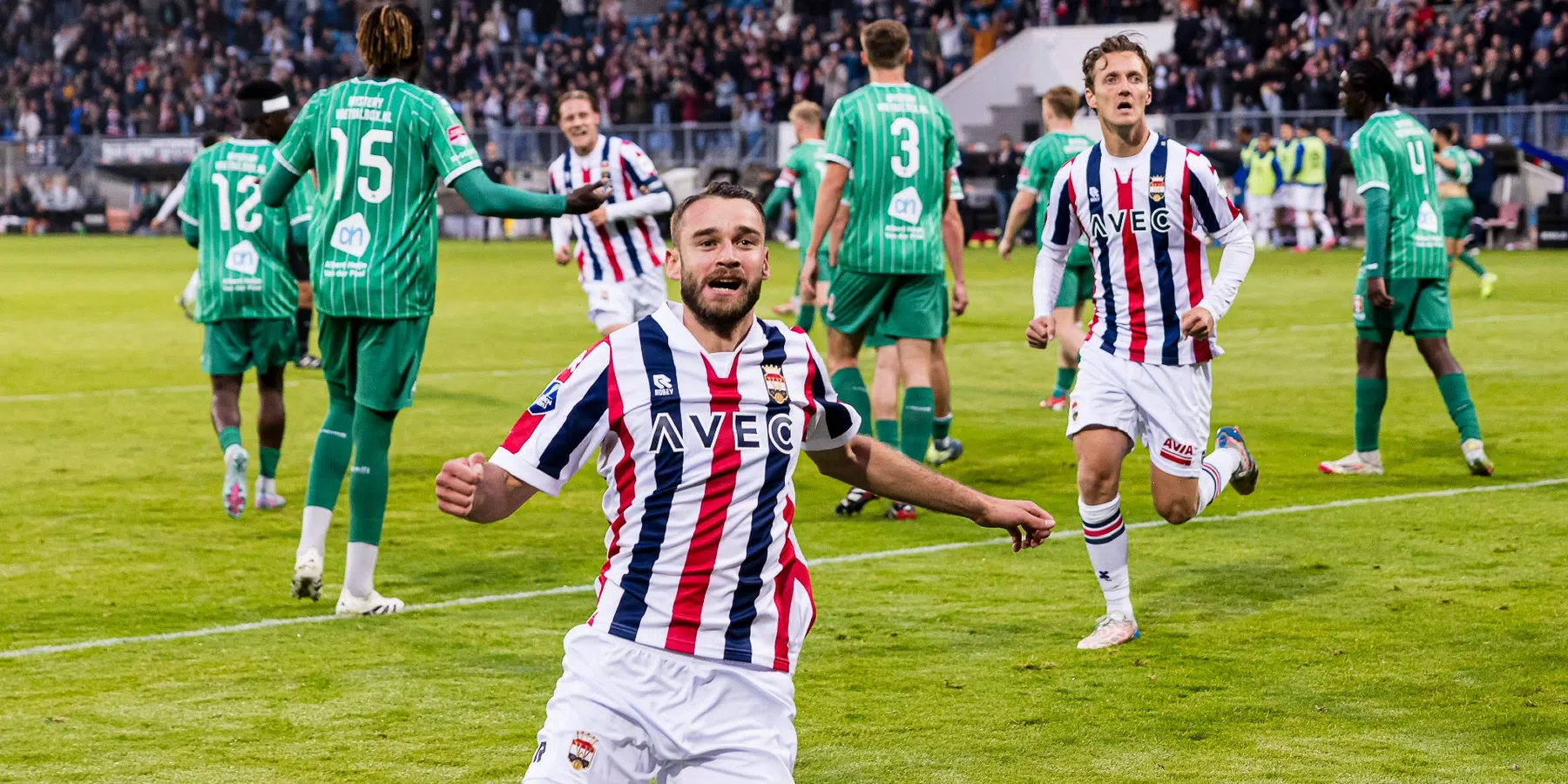 Bosch schiet Willem II naar finale na thriller tegen Dordrecht