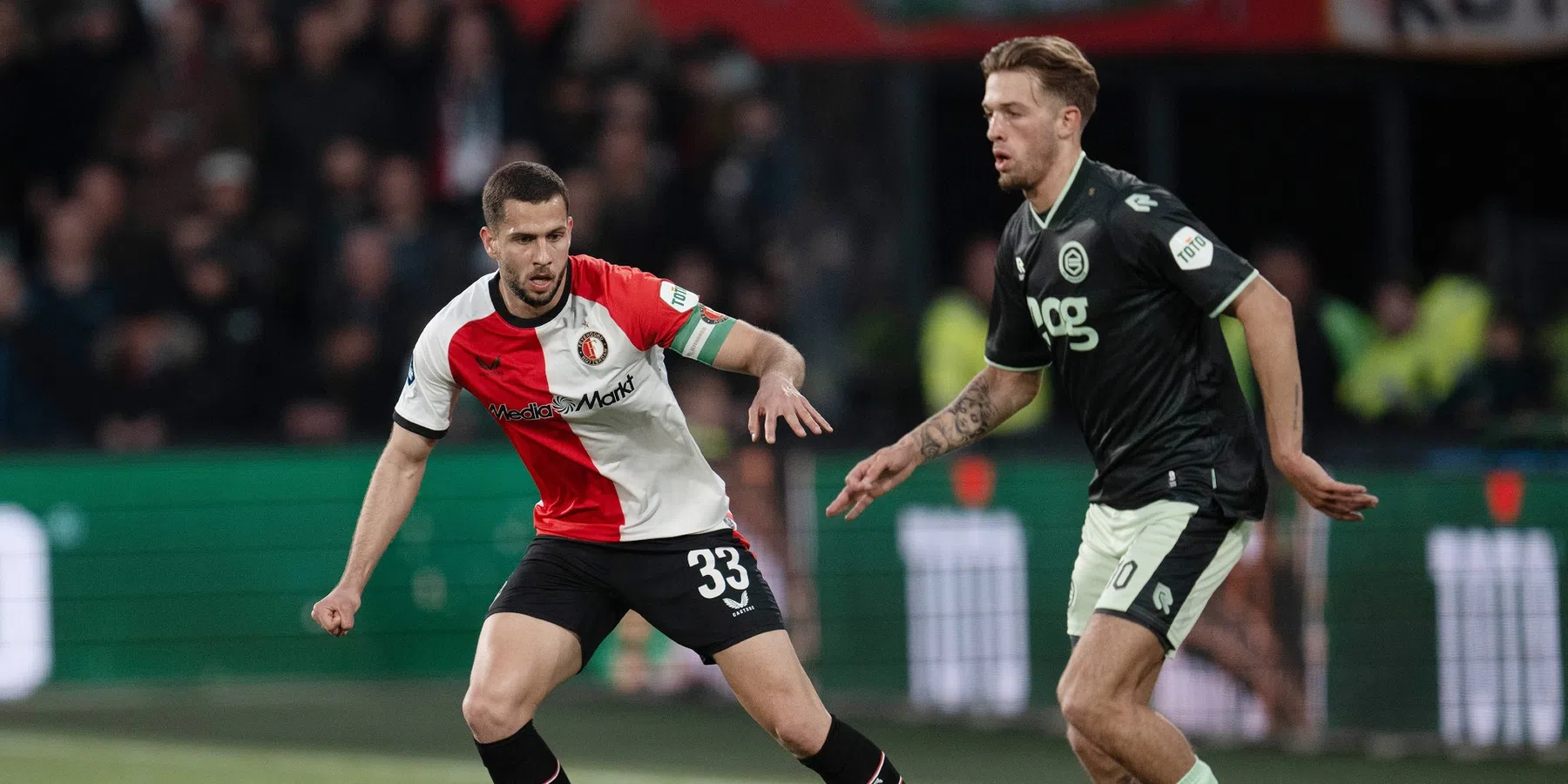 Zo ziet de huidige situatie tussen Valente, Feyenoord en FC Groningen eruit
