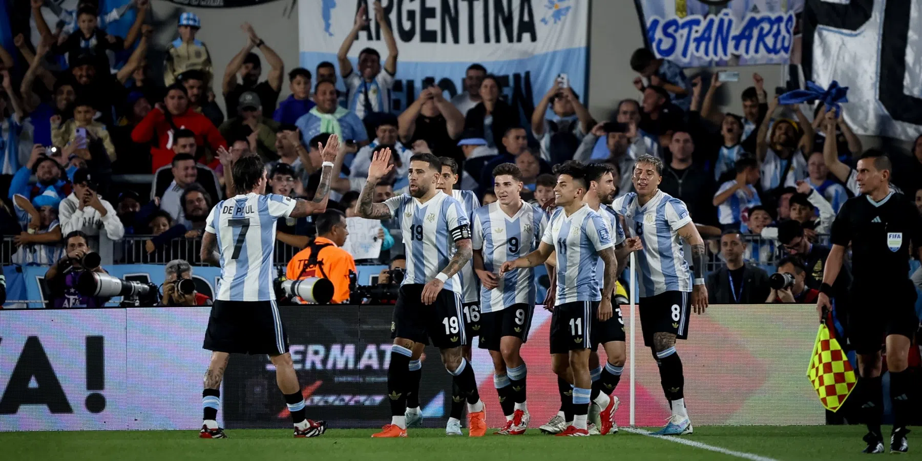 Waar en hoe laat wordt Argentinië - Colombia in de WK-kwalificatie uitgezonden?