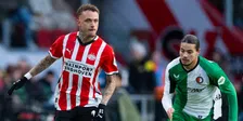 Thumbnail for article: Opvallend: Feyenoorder Hadj Moussa traint in shirt van andere Nederlandse topclub 