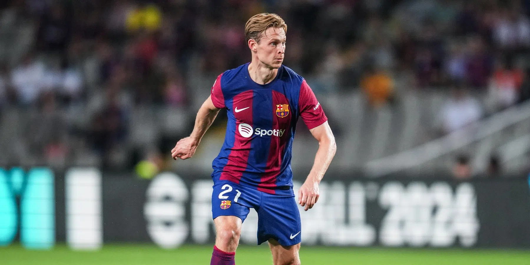 Barça hoopt op verlenging De Jong: 'Dit is de Frenkie die we willen houden'