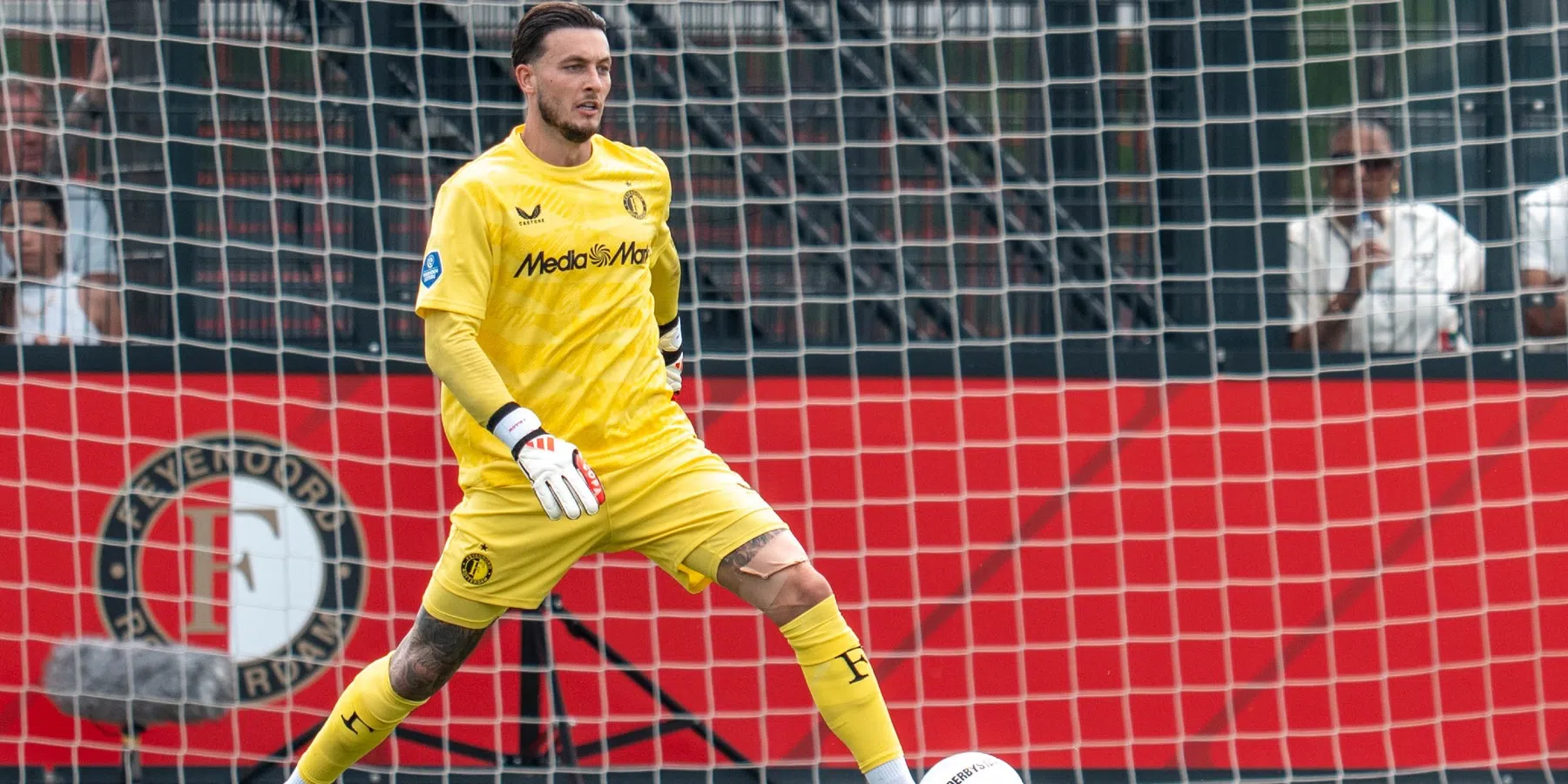 Feyenoord-doelman voelt vertrouwen en sluit vertrek uit: 'Zeker niet'