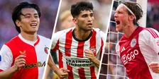 Thumbnail for article: Topscorers Eredivisie 2025/2026: Til voegt zich naast maatje Saibari