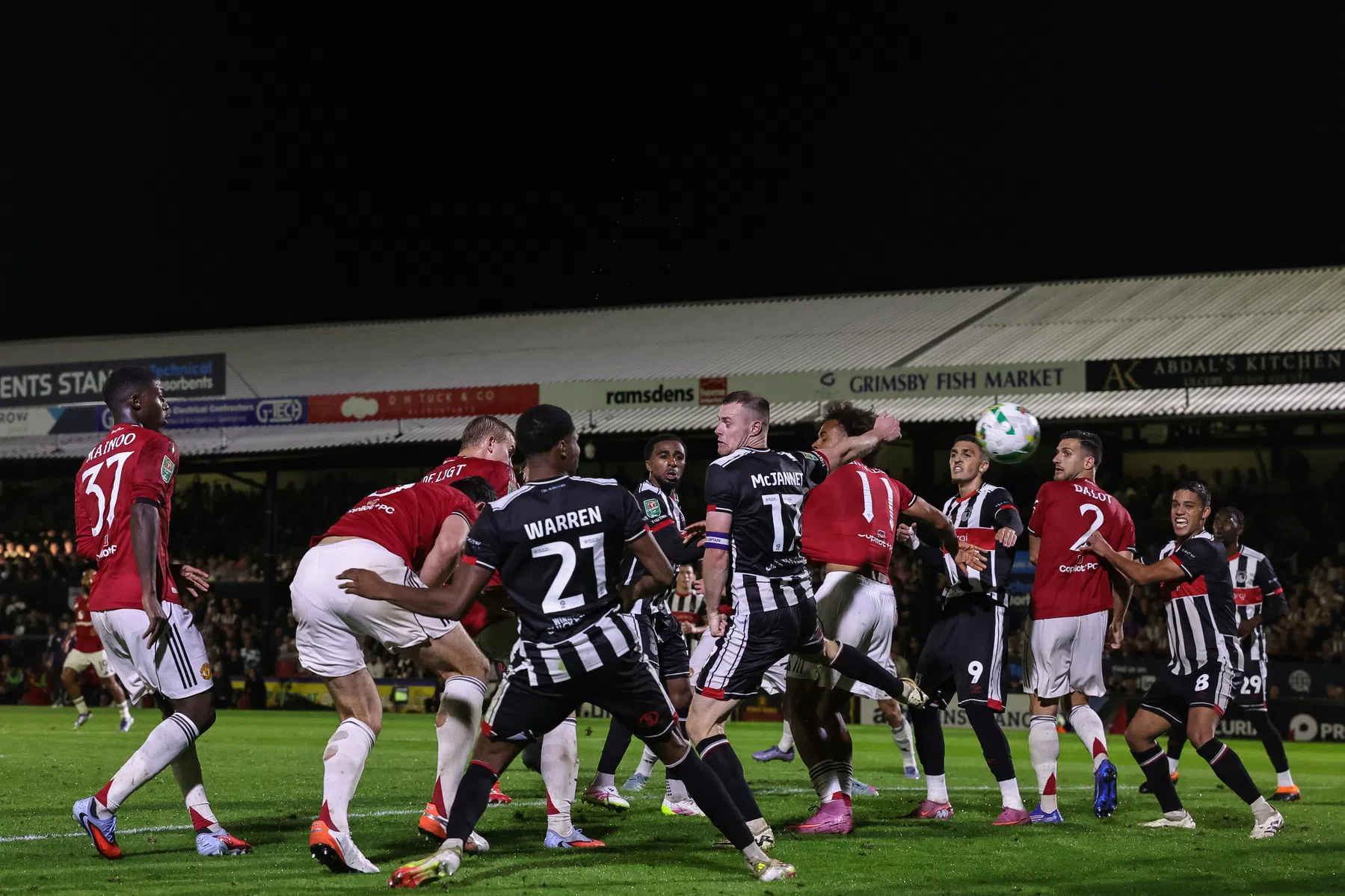 Grimsby Town beboet na stunten tegen Manchester United in EFL Cup | VoetbalNieuws