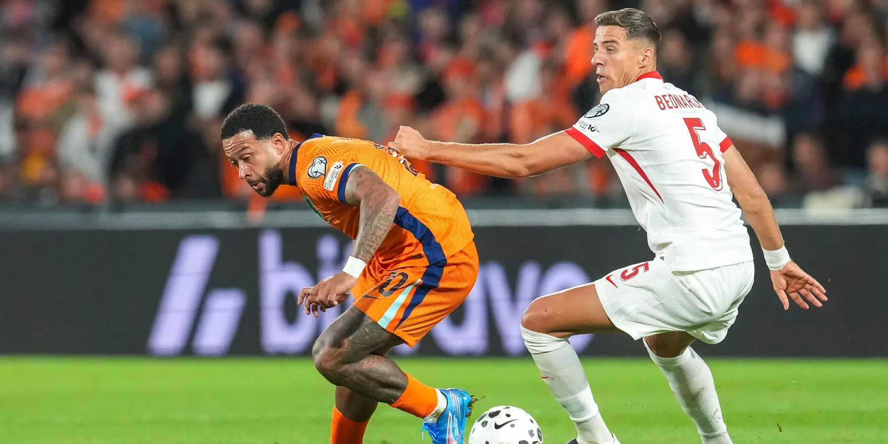 Oranje loopt averij op in WK-cyclus en houdt één punt over aan thuisduel met Polen