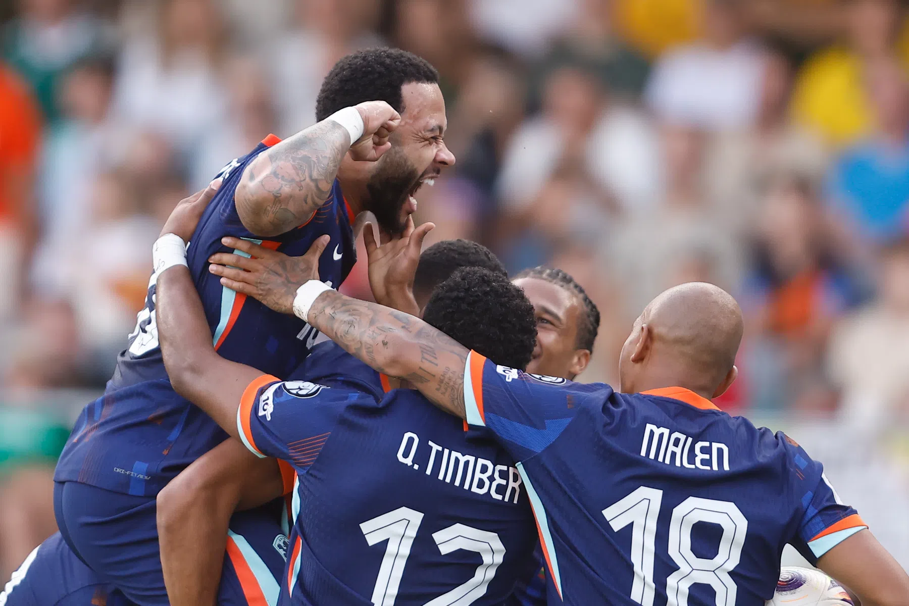 Memphis Depay Oranje-topscorer aller tijden bij zege op Litouwen | VoetbalNieuws