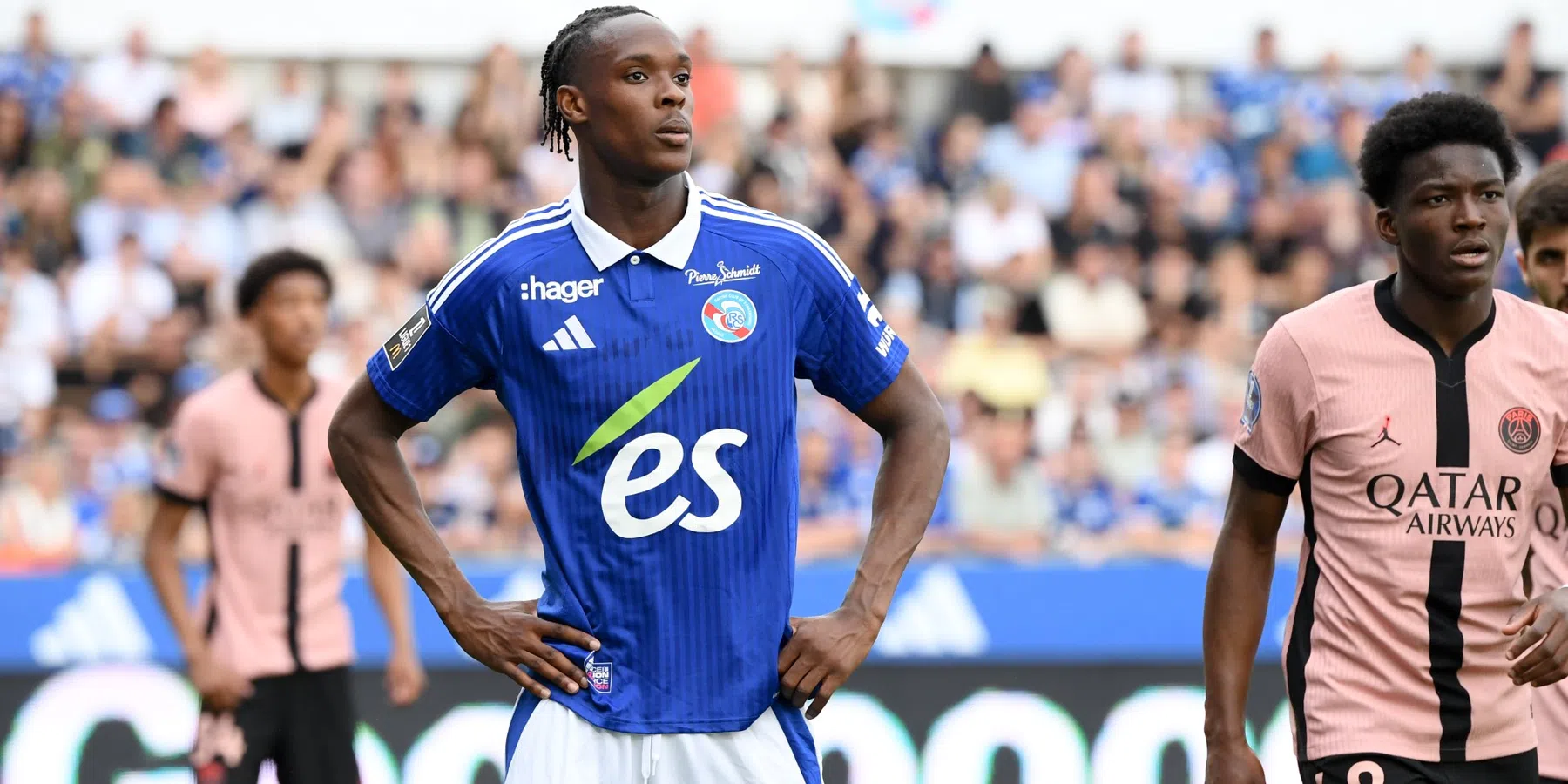 Strasbourg-fans eisen aanvoerdersband Emegha: dit is waarom