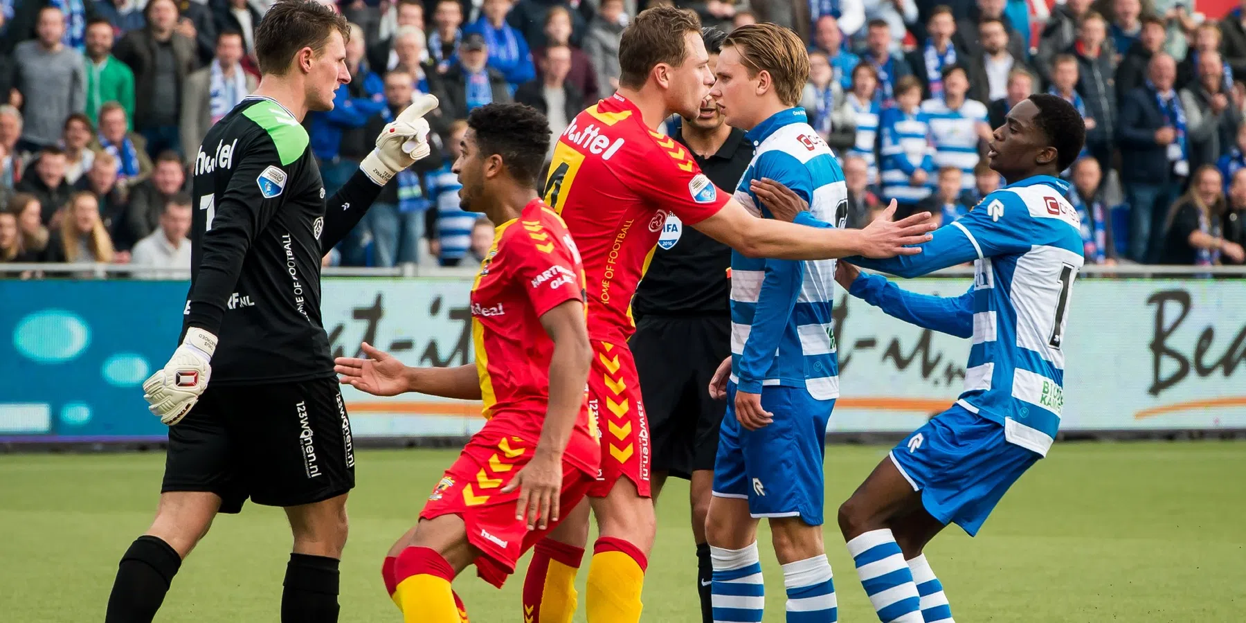 IJsselderby op het programma: zo verliepen de duels tussen PEC en Go Ahead Eagles