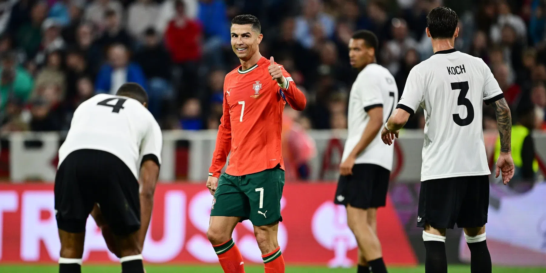 Waar kijk je Portugal - Ierland?