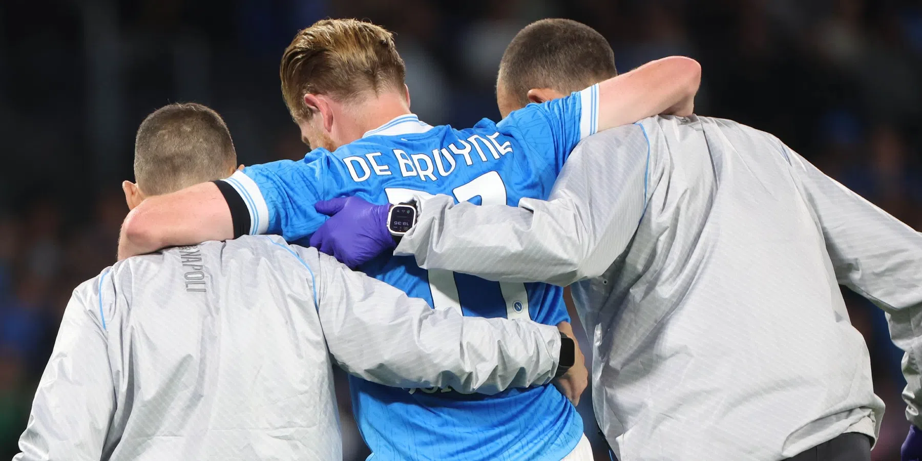 Zo lang ligt Kevin De Bruyne uit de roulatie bij Napoli