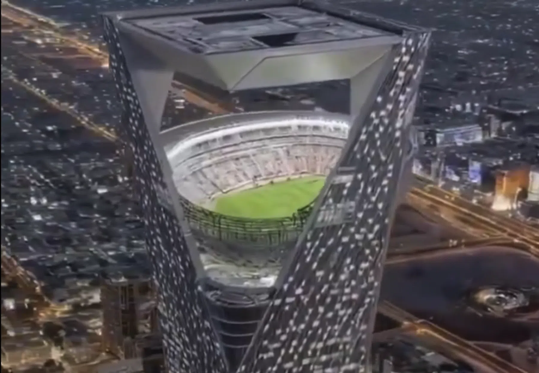 WK 2034 krijgt bizar decor: Saudi-Arabië bouwt stadion op 350 meter hoogte