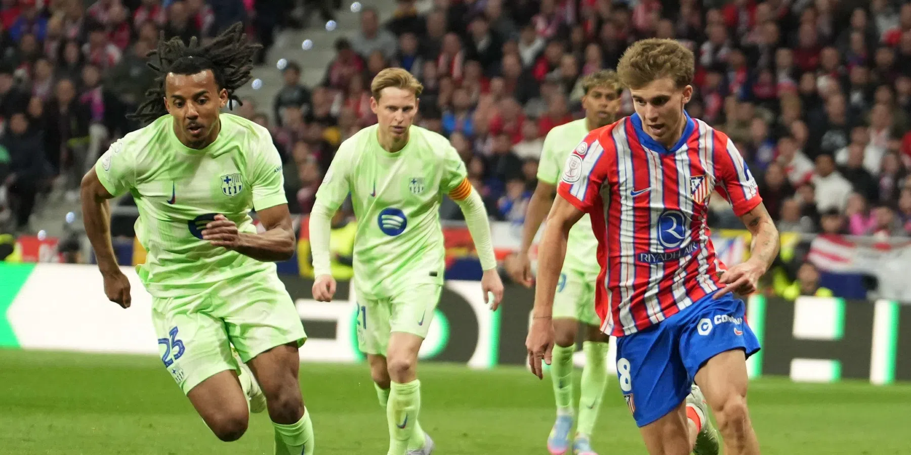 Strijd om de kop in Spanje: zo verliepen de laatste duels tussen Barcelona en Atlé