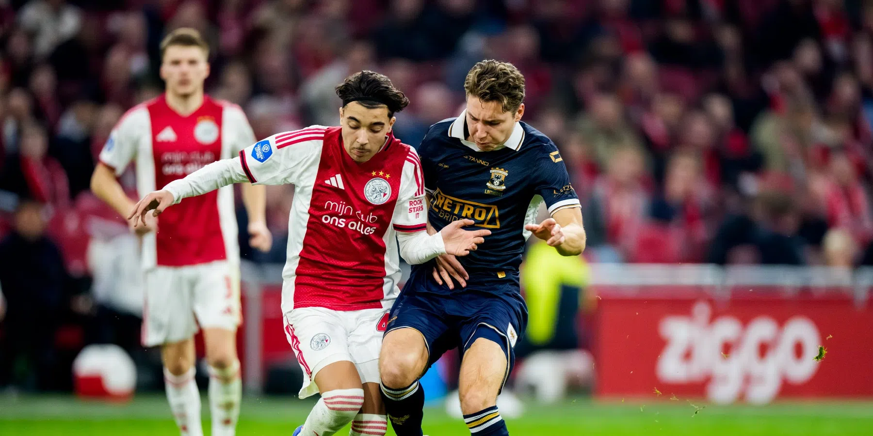 Ajax geeft zege uit handen tegen Go Ahead na zwakke tweede helft