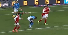 Bizarre eigen goal in League One: achterwerk verdediger zorgt voor tegentreffer