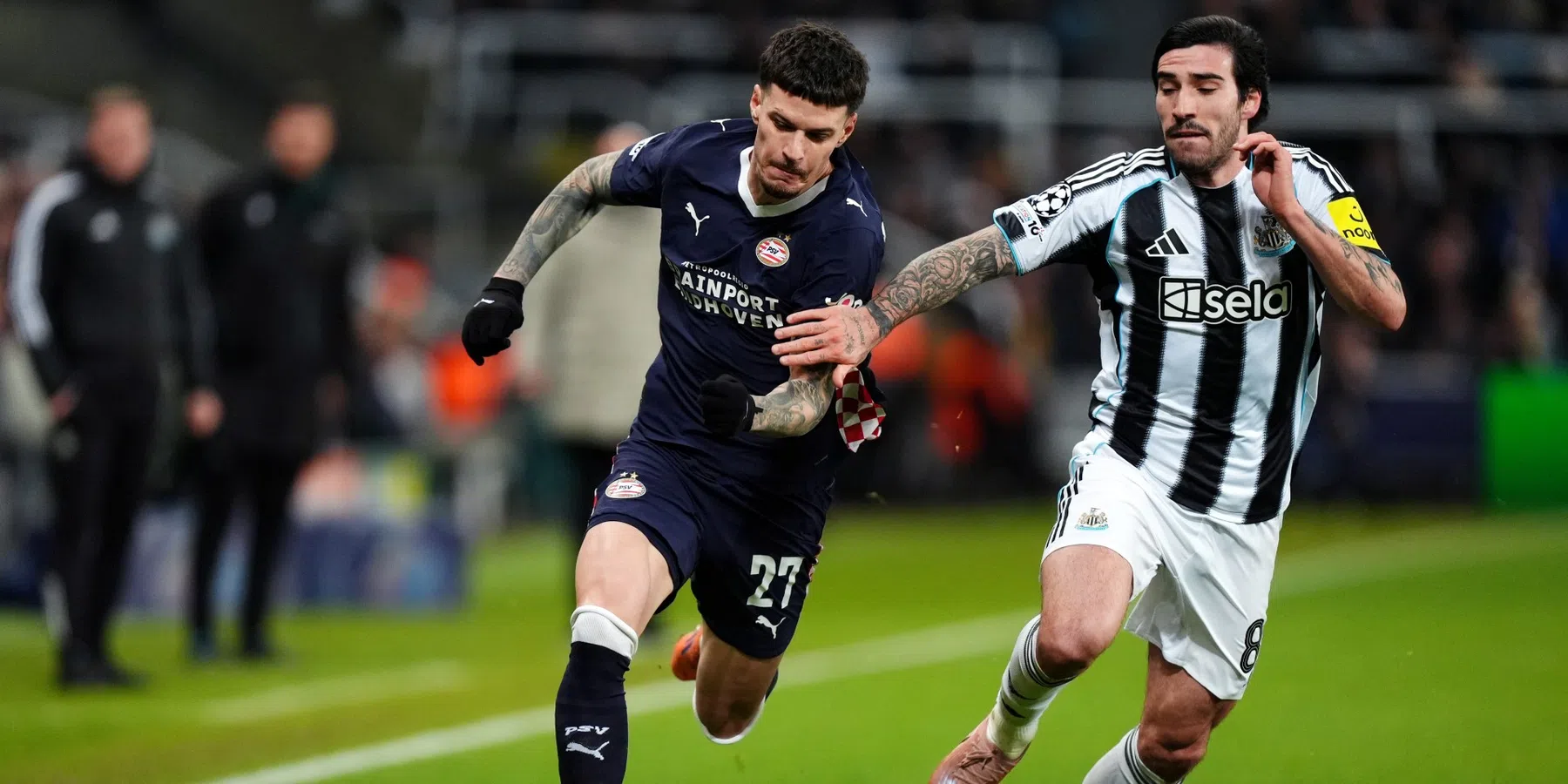 PSV heeft kansloos verloren van Newcastle United | VoetbalNieuws