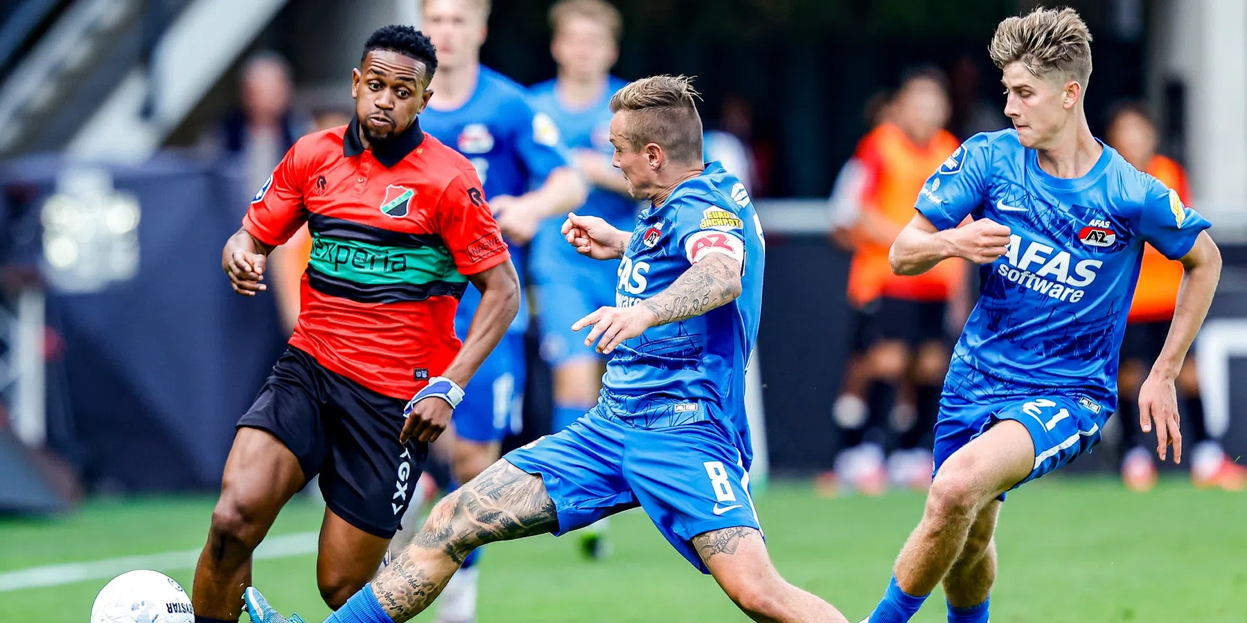 Kraker in de subtop tussen NEC Nijmegen en AZ: zo verliepen de laatste duels