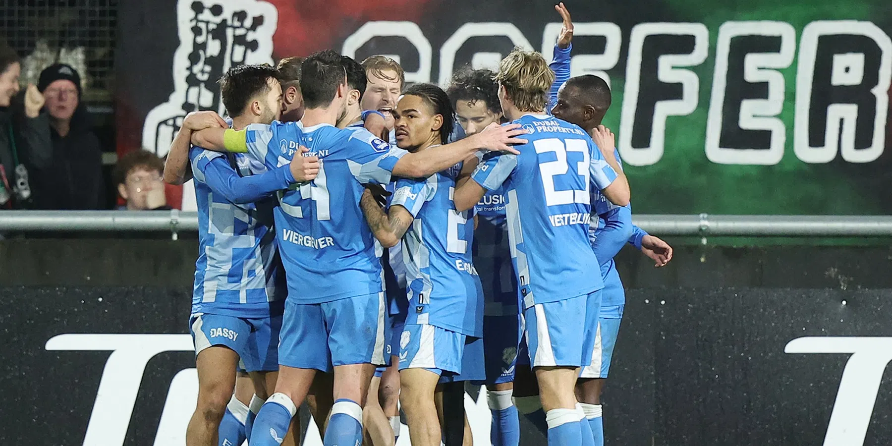 Dit is het wedstrijdverslag van het Eredivisie-duel tussen NEC en FC Utrecht 