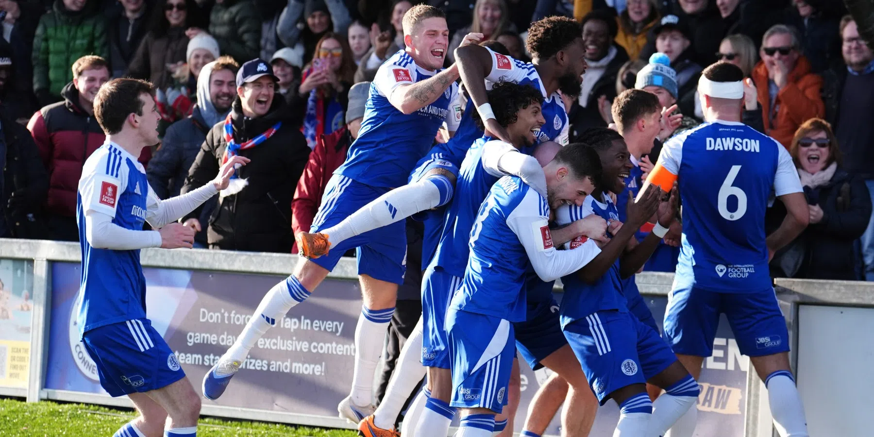 FA Cup-droom leeft: dit is Macclesfield FC, dat Crystal Palace uitschakelde