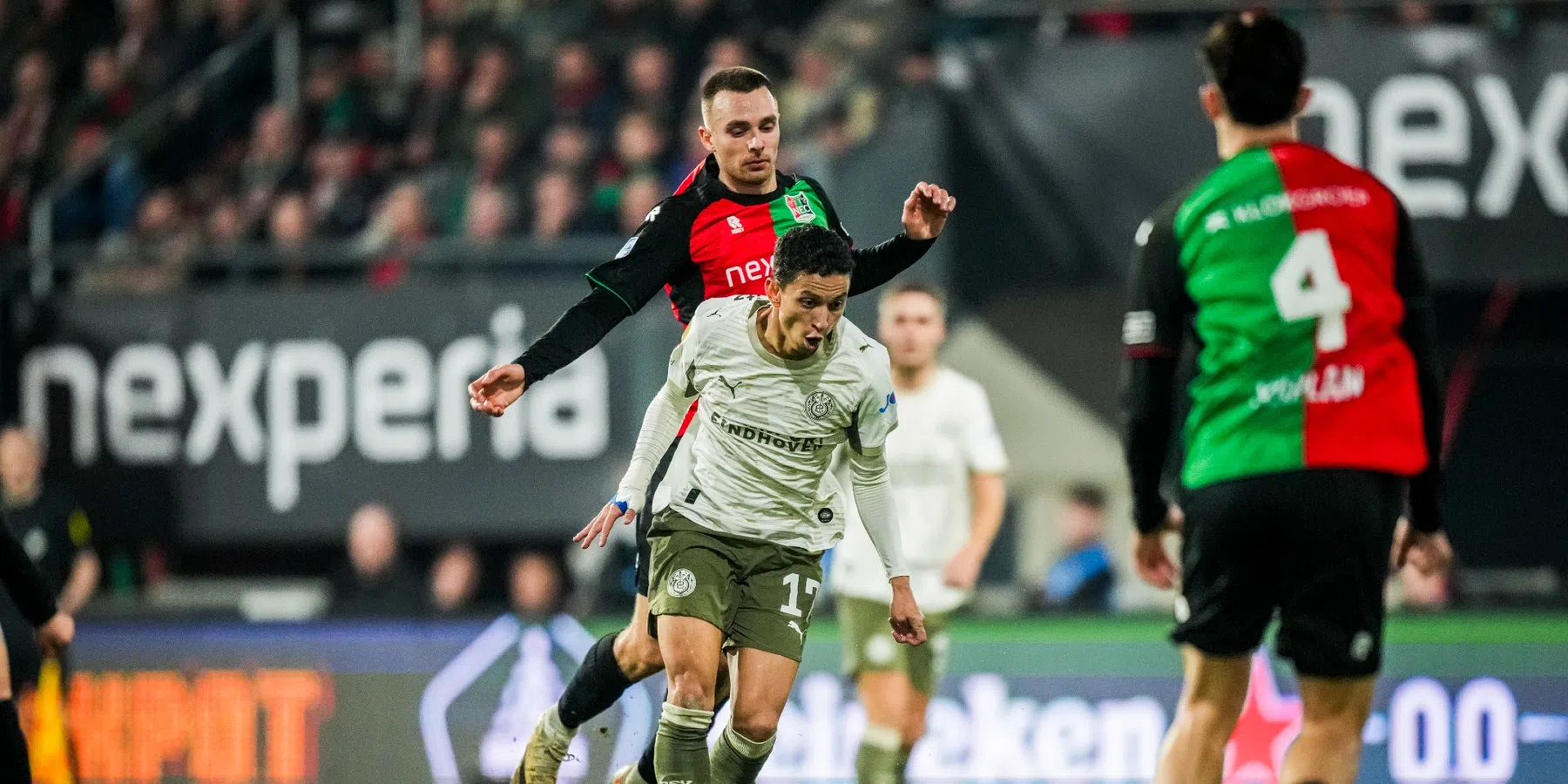 NEC plaatst zich ten koste van PSV voor de finale