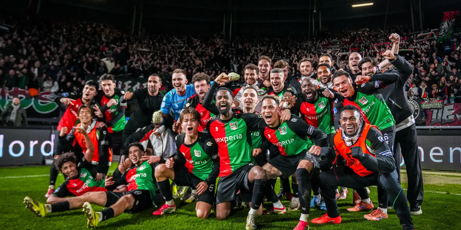 NEC verrast PSV en bereikt bekerfinale na 'on-Nederlands spektakel, niet vaak gezi