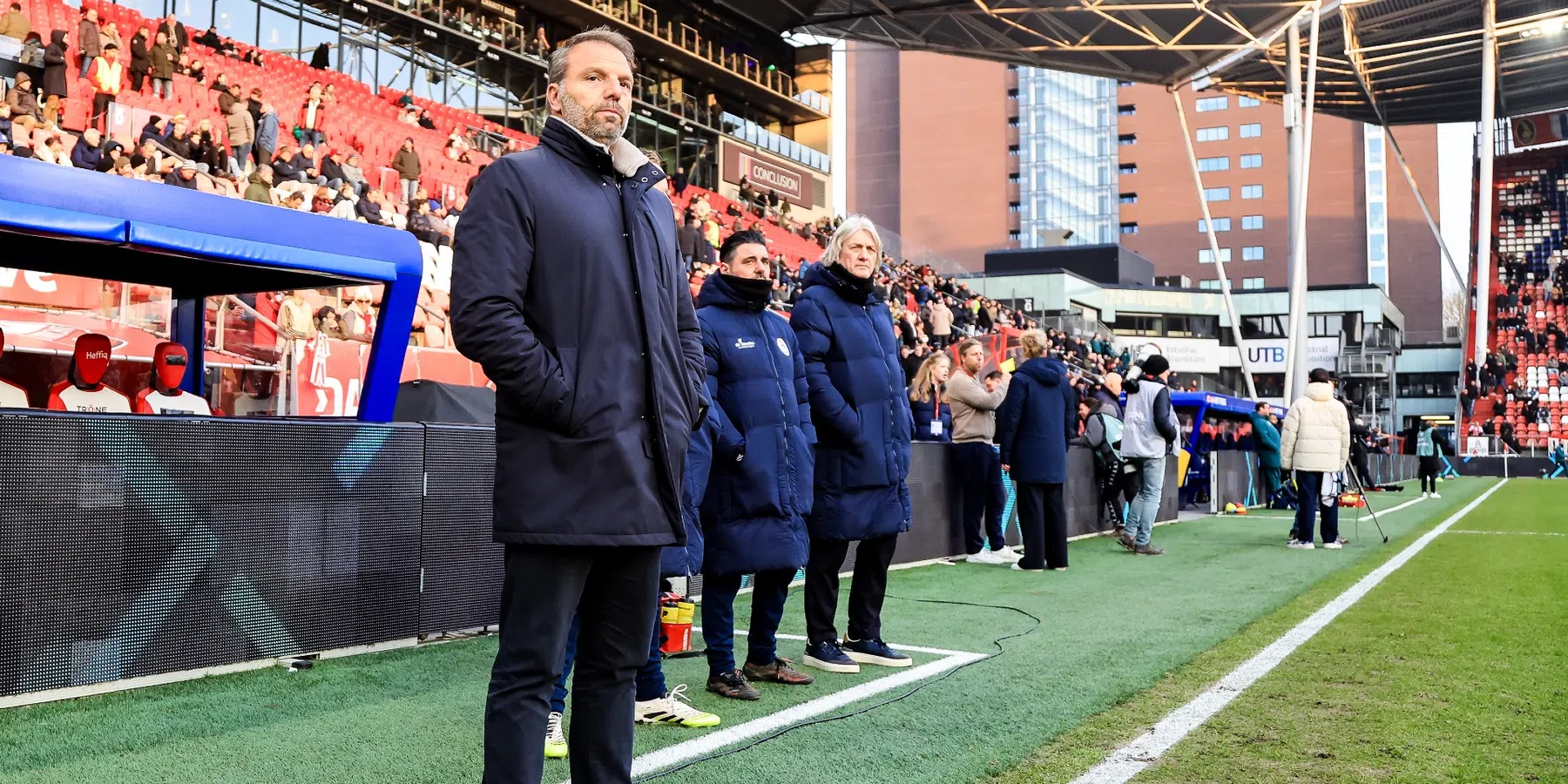 Met deze Eredivisieclub is Maurice Steijn in gesprek