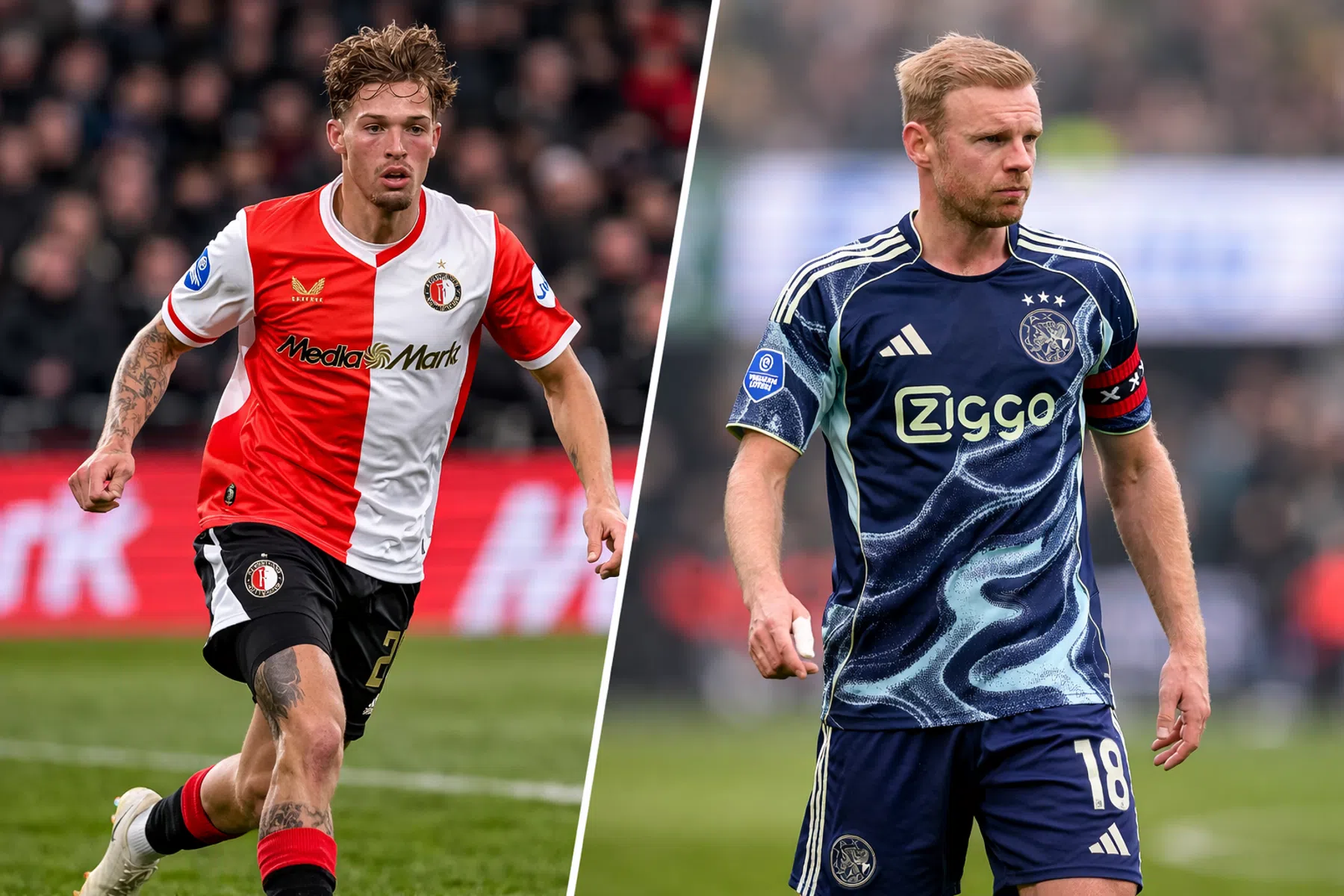 Waar en hoe laat wordt De Klassieker tussen Feyenoord en Ajax uitgezonden?