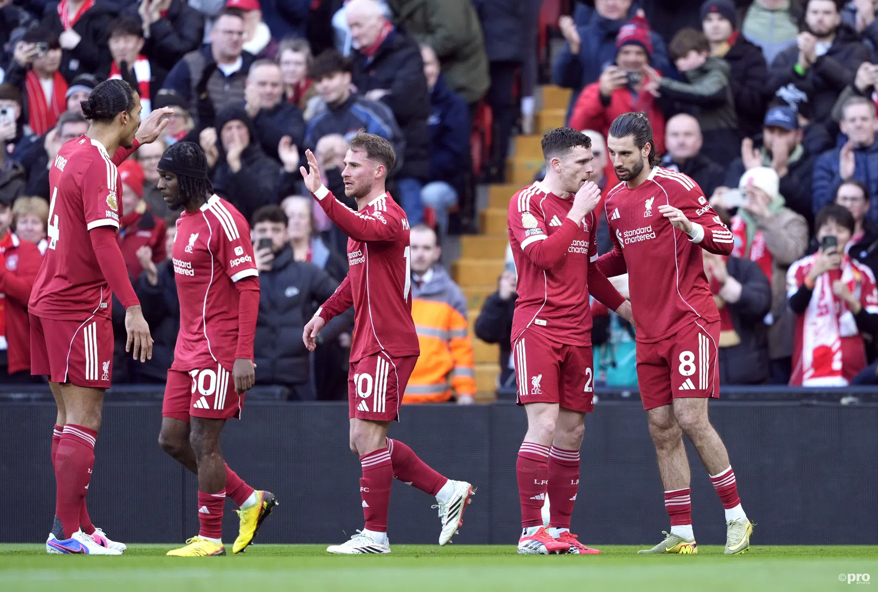 Zo presteert Liverpool thuis tegen Turkse ploegen | VN