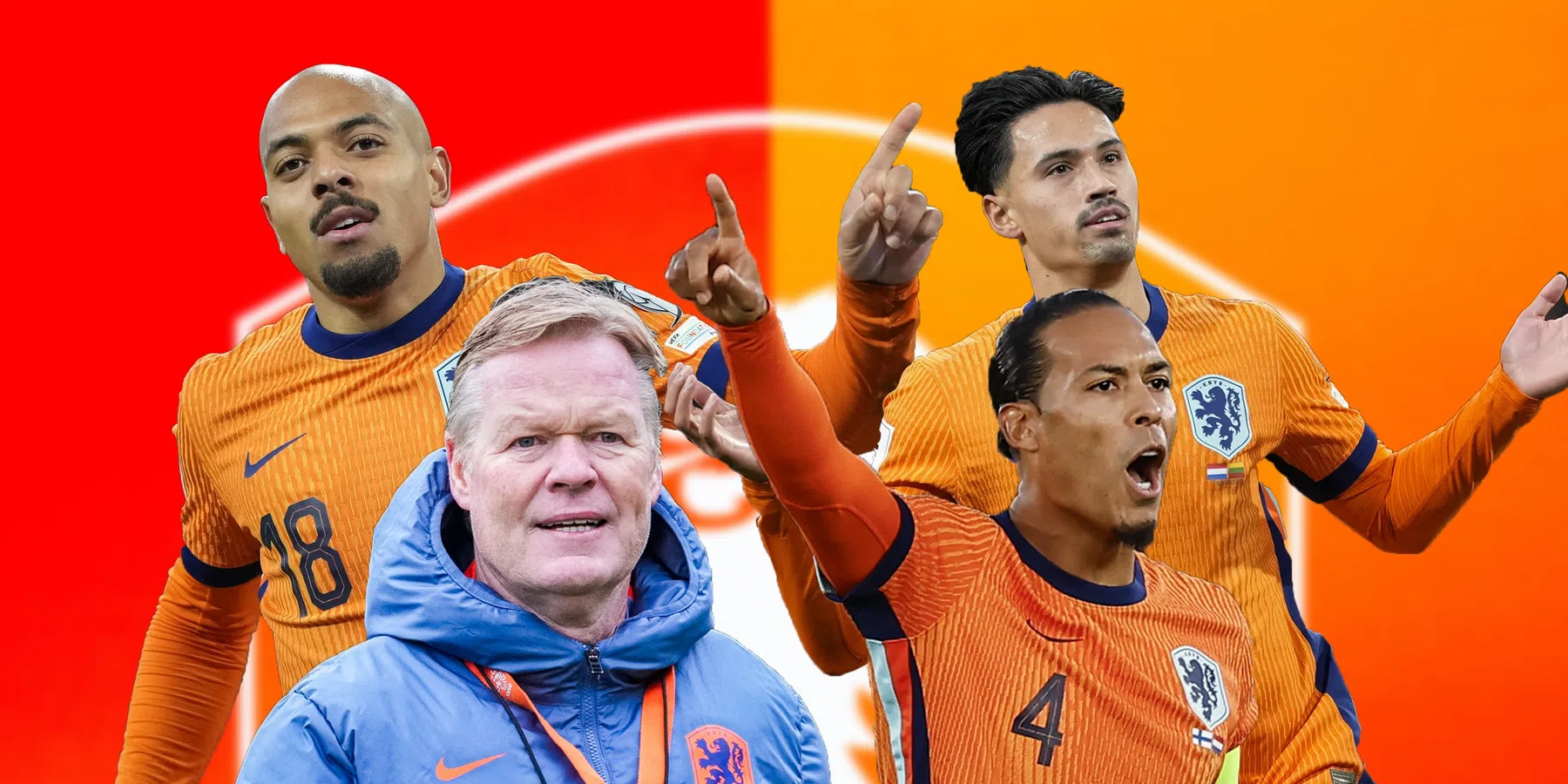 Dit is de volledige selectie van het Nederlands elftal