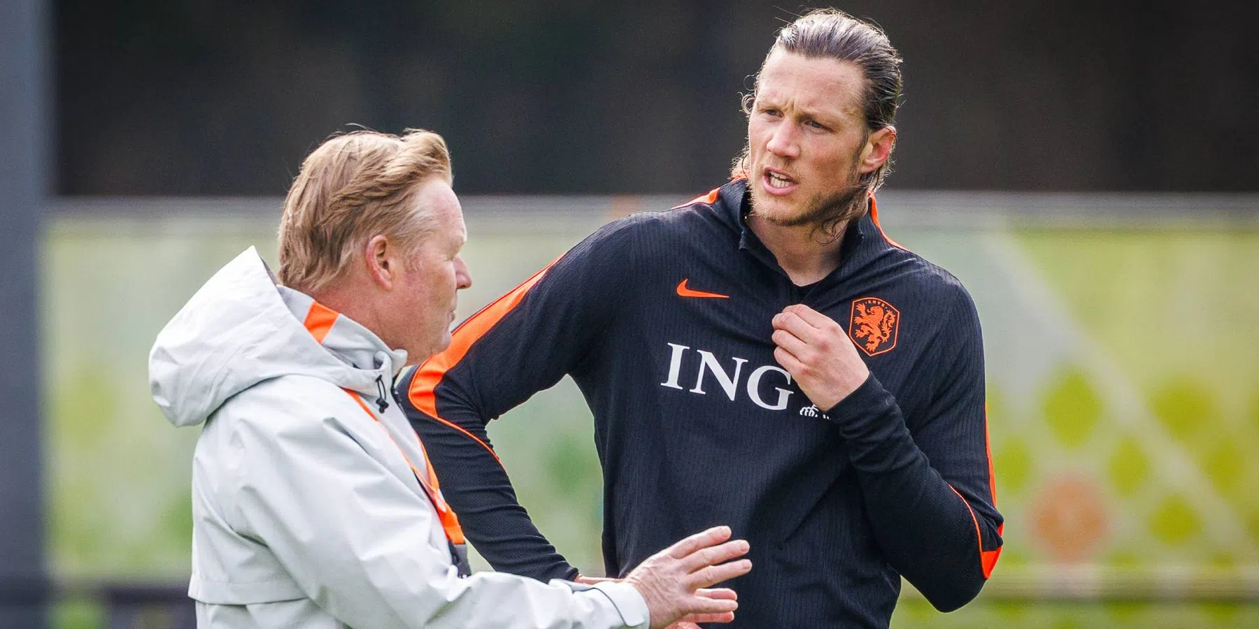 Koeman test spitsen bij Oranje na blessure Depay | VN