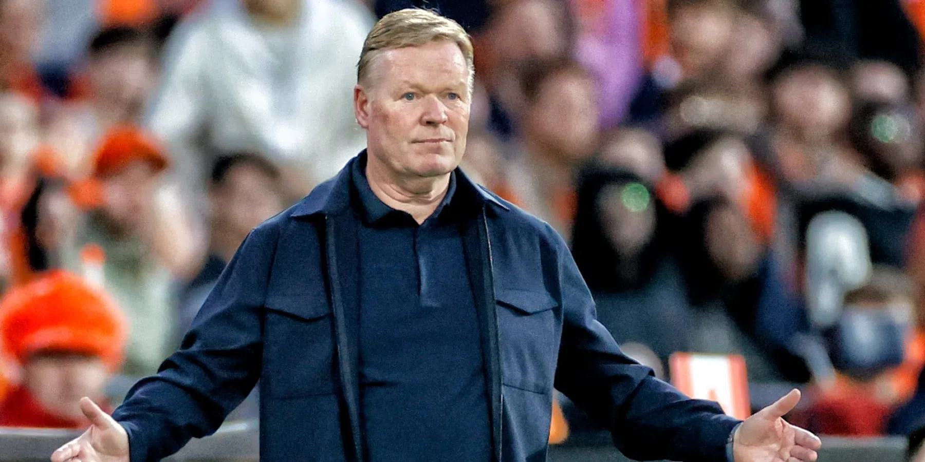 Vermoedelijke opstelling Oranje: Koeman rouleert en kiest voor De Vrij en Brobbey