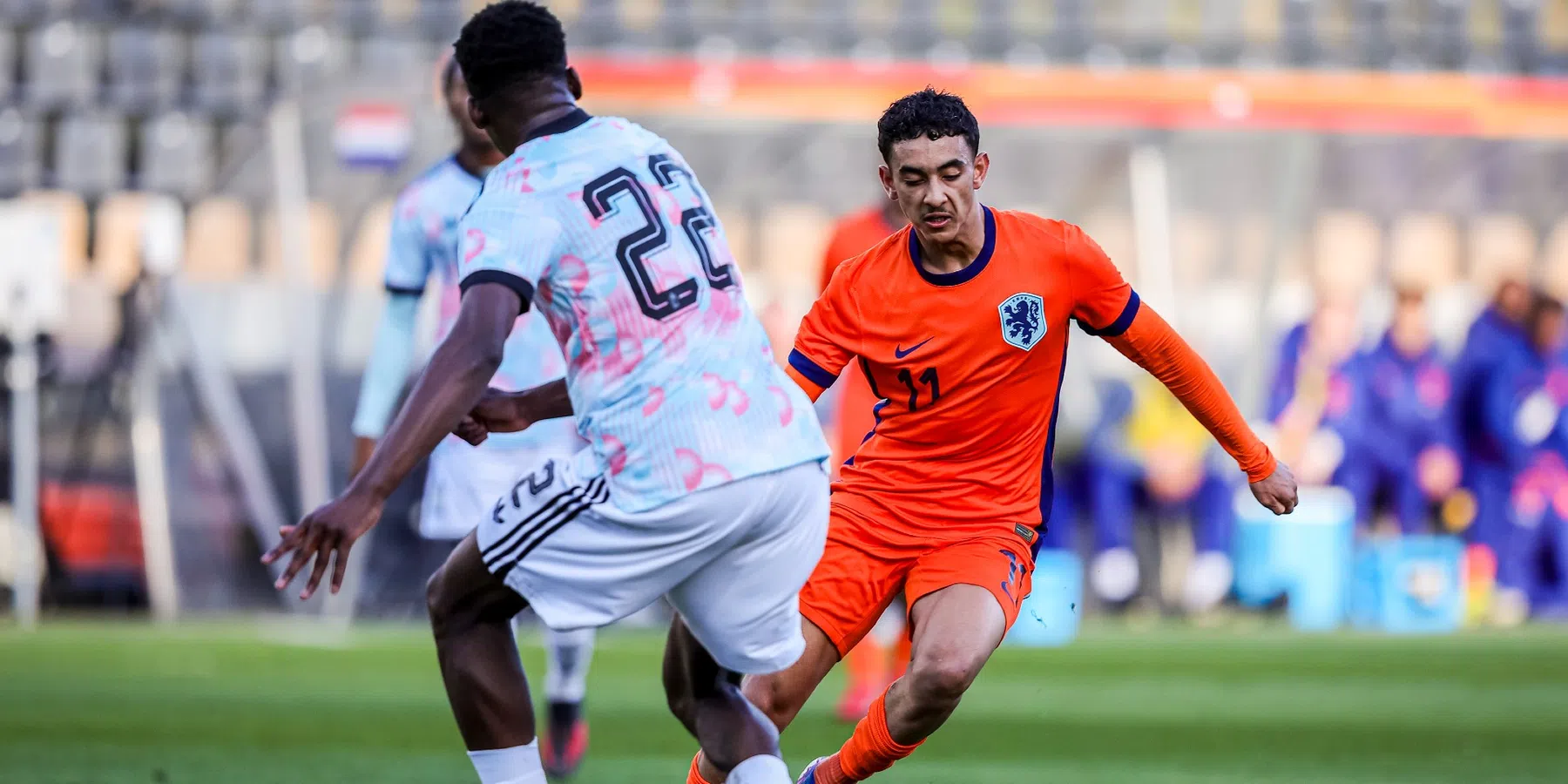 Jong Oranje wint burenruzie met België: hoofdrol voor debutant Oufkir