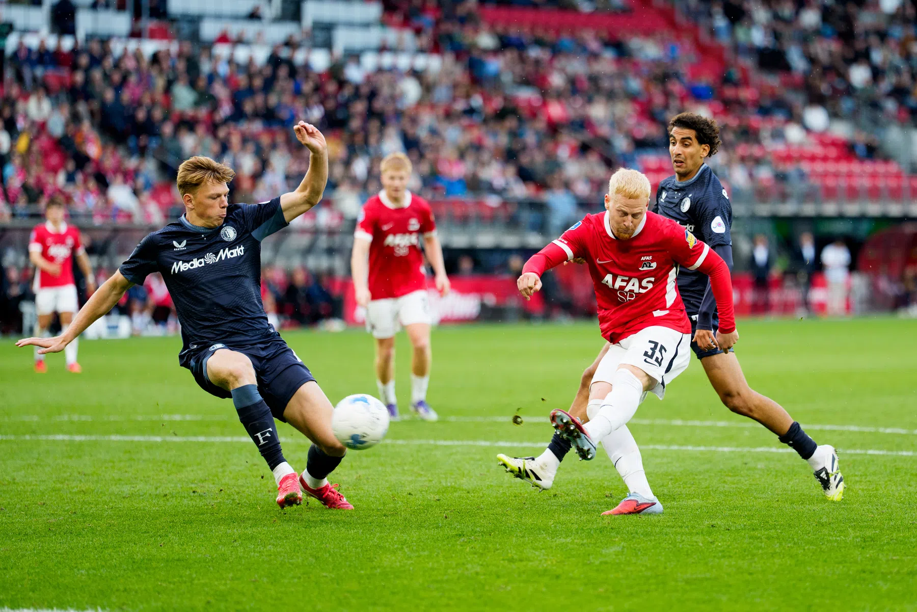 Waar kun je Feyenoord - AZ live kijken in de Eredivisie? | VN