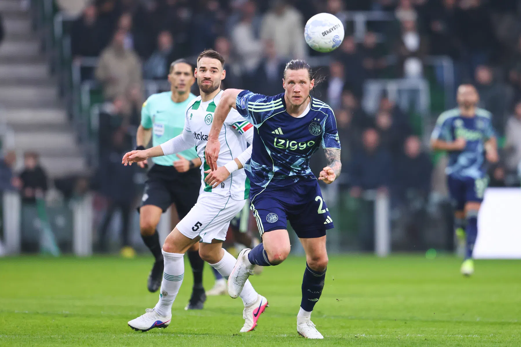 Waar kun je Ajax - FC Groningen in de play-offs kijken?
