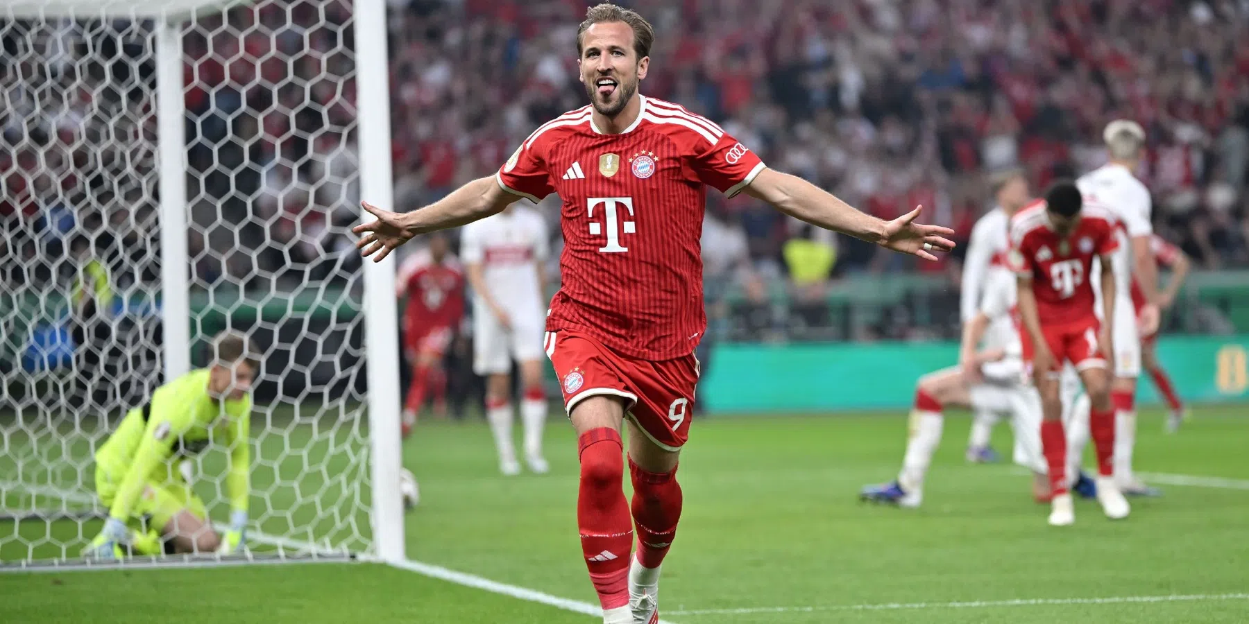 Kane steelt de show: Bayern München wint DFB-pokal na sterke tweede helft