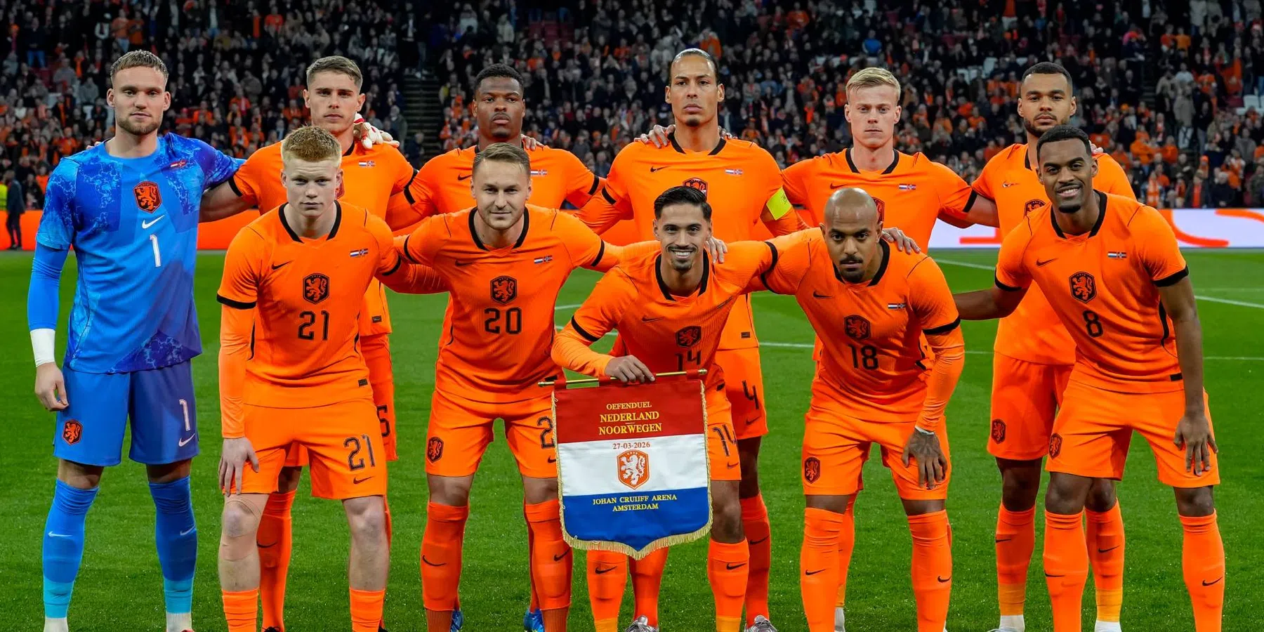 Dit zijn de laatste vijf uitzwaaiwedstrijden van Oranje voor EK en WK | VN