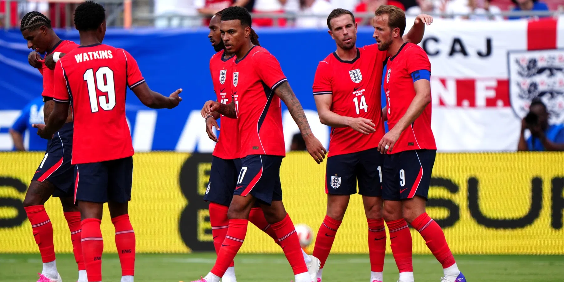 Kane voorkomt Engelse misstap in moeizame WK-generale tegen Nieuw-Zeeland