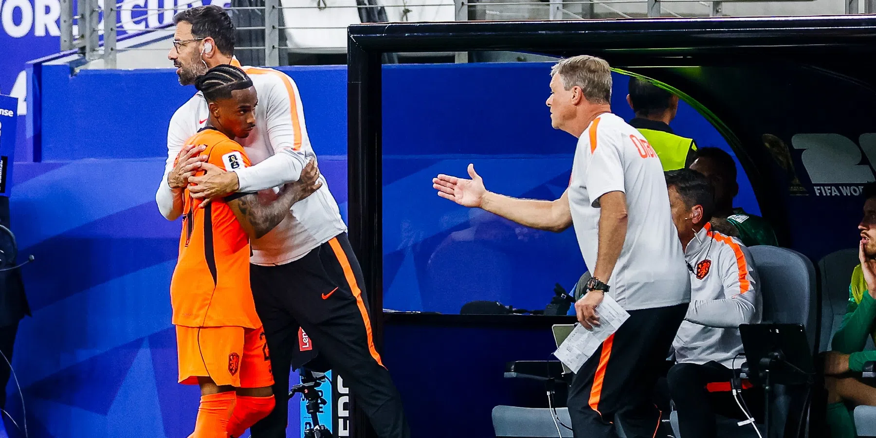 Dit is waarom Summerville Van Nistelrooij opzocht na zijn WK-goal tegen Japan