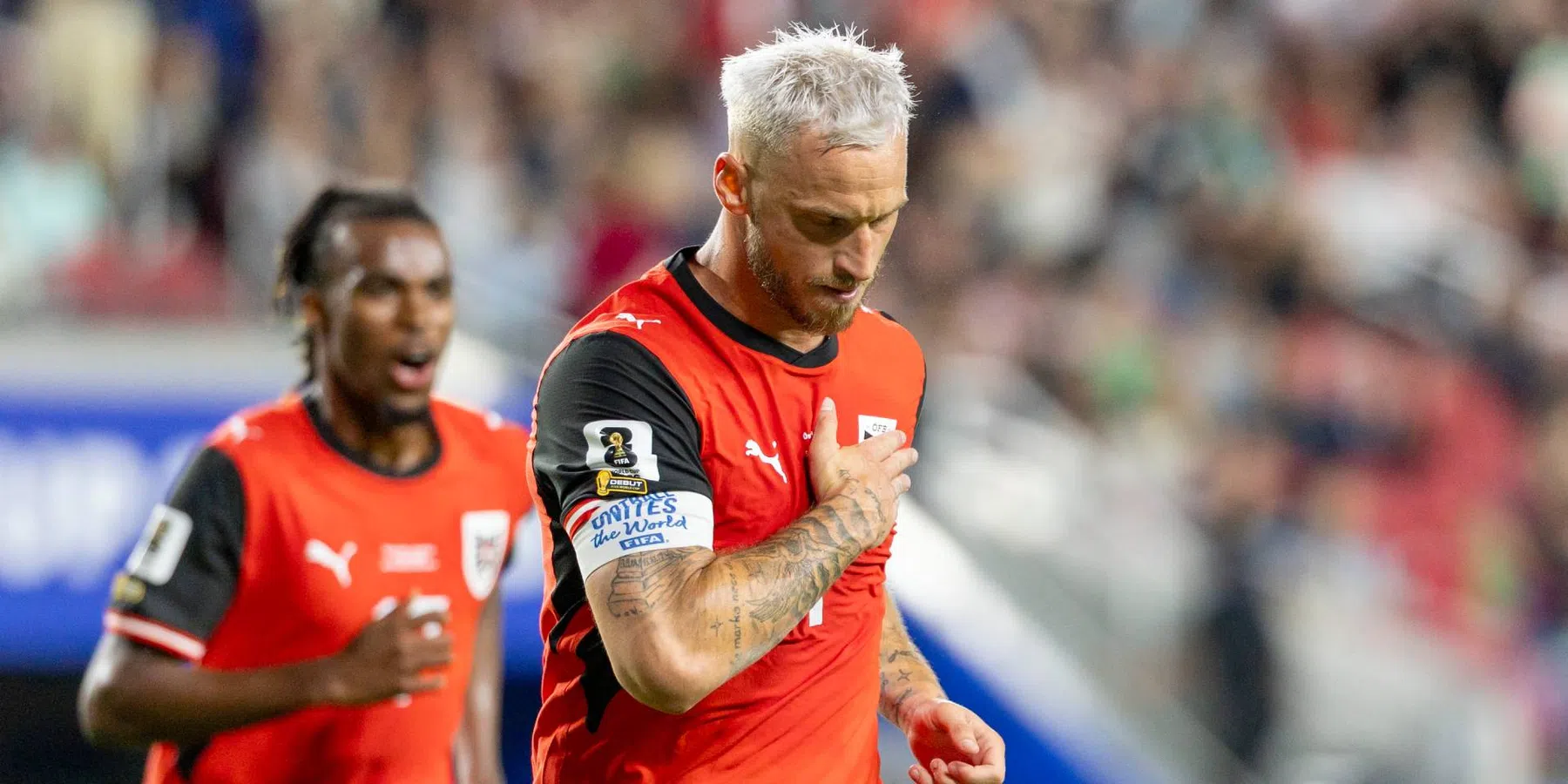 Arnautovic breekt twee WK-records bij zege Oostenrijk | VN