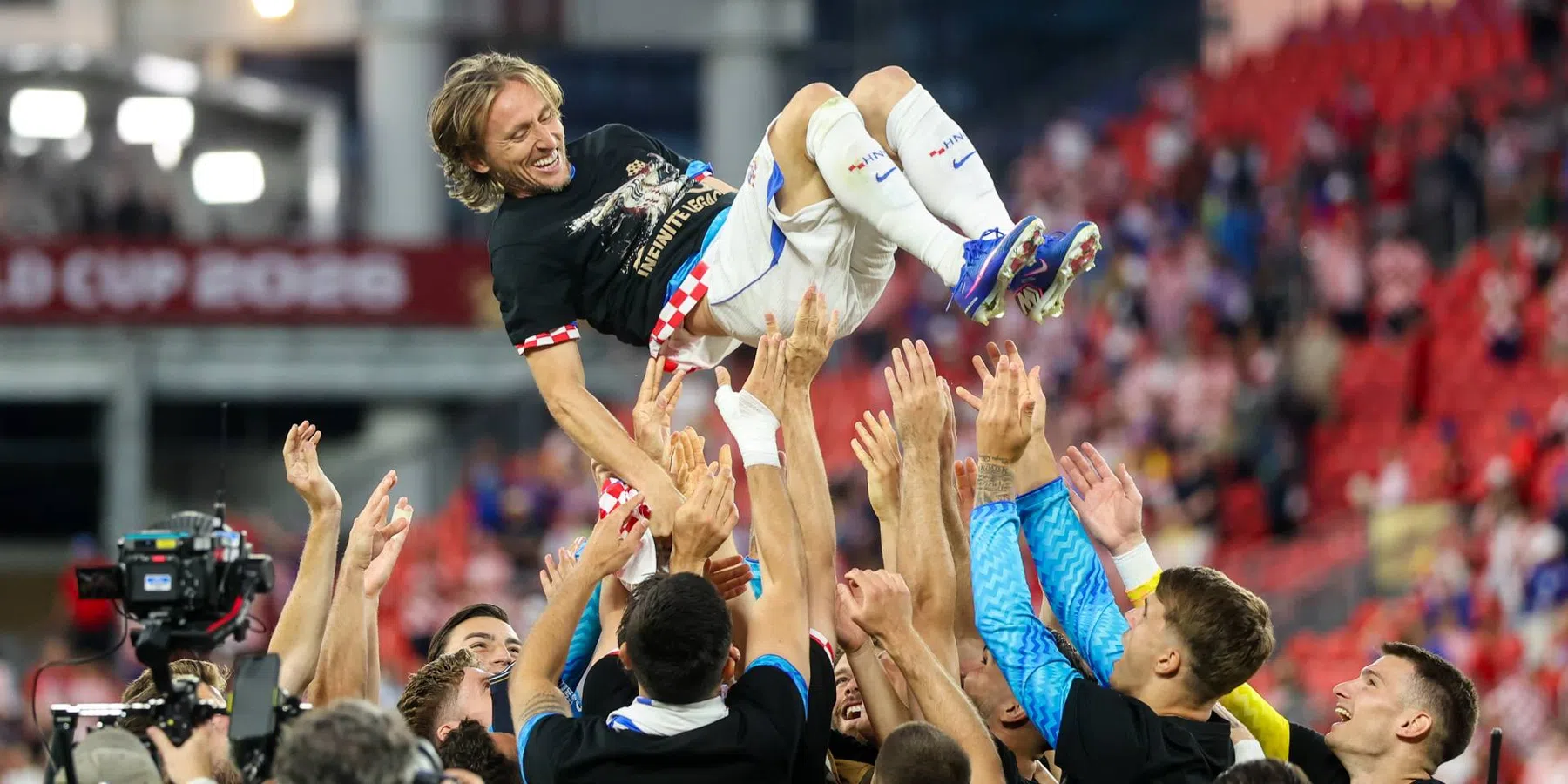 Modric bereikt mijlpaal bij moeizame WK-zege Kroatië | VN