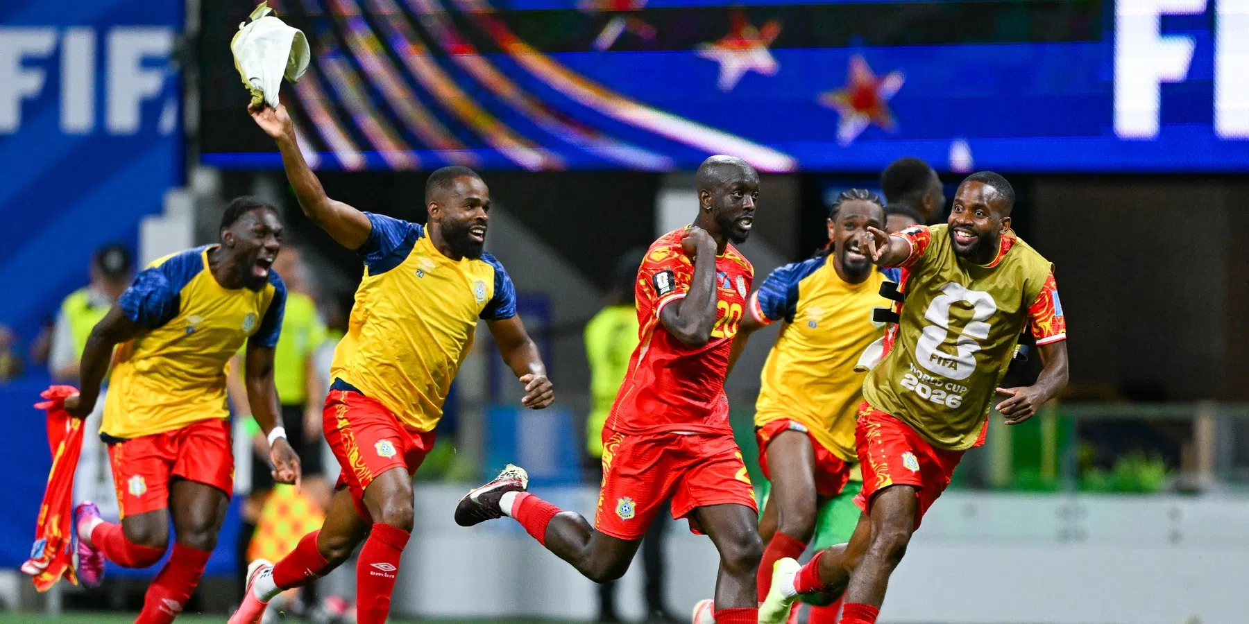 Congo schrijft historie, Colombia pakt groepswinst na gelijkspel tegen Portugal